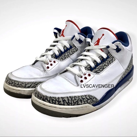 true blue 3s size 10